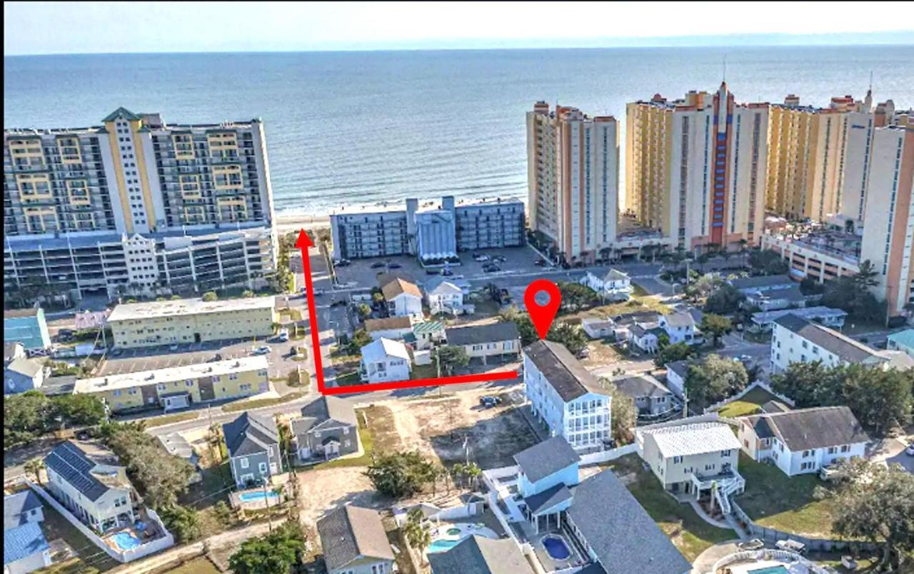 Ocean View Luxury Rental - Sleeps 16 Myrtle Beach Exterior foto